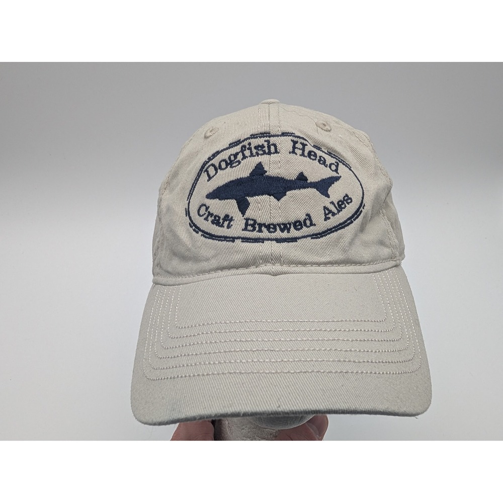 Dogfish Head Craft Brewed Ales Ouray Sportswear Khaki Cotton Baseball Hat Cap
